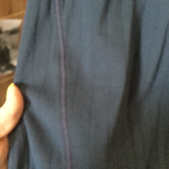 NWT Intimately Free pants size medium extra large pockets oversized blue/green - Picture 6 of 8